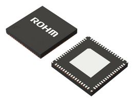 ROHM BD71837AMWV-E2 Power Management, 5.5V Supply, 8 Step-Down DC/DC Converter, 7 LDO, 15 Regulated Outputs, UQFN-68