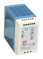 MEAN WELL MDR-100-24 AC/DC DIN Rail Power Supply (PSU), ITE, 1 Output, 96 W, 24 V, 4 A