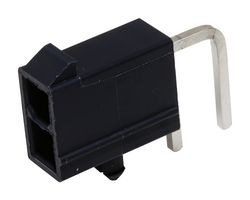 MOLEX 172448-0002 Cabezal de Pin, Potencia, 2 Líneas, 2 Contactos, THT (Through Hole) Ángulo Recto