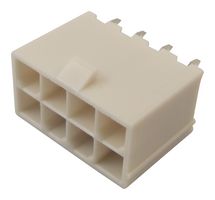 MOLEX 46015-0202 Cabezal de Pin, Potencia, 2 Líneas, 2 Contactos, Recto Agujero Pasante