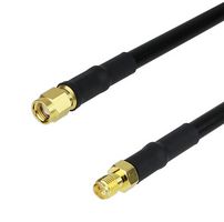 FAIRVIEW MICROWAVE FMCA1190LF-06 LOW LOSS RP SMA MALE TO RP SMA FEMALE CABLE LMR-240 COAX IN 6 INCH WITH LF SOLDER