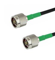 FAIRVIEW MICROWAVE FMCA1214LF-06 LOW LOSS N MALE TO N MALE CABLE LMR-240-UF COAX IN 6 INCH WITH LF SOLDER