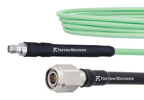 FAIRVIEW MICROWAVE FMCA1267-24 Cable RF / Coaxial ensamblado, Baja Pérdida, 24 ", 610 mm, LL142, SMA hembra, TNC Macho, 50 ohm
