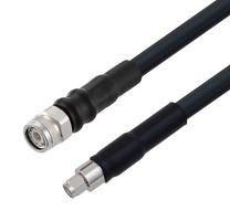 FAIRVIEW MICROWAVE FMC0203400LF-48 LOW LOSS SMA MALE TO TNC MALE CABLE LMR-400 COAX IN 48 INCH WITH TIMES MICROWAVE CONNECTORS WITH LF SOLDER
