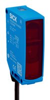 SICK WLA26P-1H162100A00 Photoelectric Sensor, 18m, NPN/PNP/Push Pull, Autocollimation/Retroreflective, Cable, W26 Series