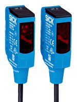 SICK WSE9M4-3P3410S02 Photo Sensor, 13 m, PNP, Through Beam, 10 to 30 VDC, Cable with 4 Pin M12 Connector, W9 Series