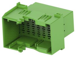 TE CONNECTIVITY 2379922-3 Automotive Connector Housing, Code C, Green, MCP 1.8/2.8 Series, Plug, 21 Positions