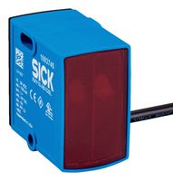 SICK RAY10-AB5EBL Photoelectric Sensor, 1.5 m, Push Pull, NPN / PNP, Cable with 4 Pin M8 Connector, 10 to 30 VDC