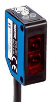 SICK WL100-2P1409S31 Photoelectric Sensor, 7.2 m, PNP, Dual Lens, Retroreflective, 10 to 30 VDC, W100-2 Series