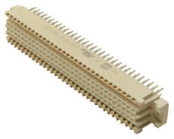 HARTING 02021601201 Conector, Serie har-bus 64, 160 Contactos, 2.54 mm, Receptáculo eléctrico, A presión, 5 Líneas
