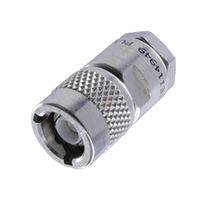 TROMPETER - CINCH CONNECTIVITY PL155-33 RF / Coaxial Connector, Twinax / Triax Coaxial TRS, Straight Plug, Solder, Crimp, TRC-75-1