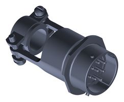 ITT CANNON MS3111F16-8P Circular Connector, MIL-DTL-26482 Series I, MS3111 Series, Cable Mount Receptacle, 8 Contacts