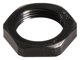 HUBBELL WIRING DEVICES LNP16BPK100 Locknut, Non Metallic, PG16, Nylon, 6.4 mm, Low Profile PG Series