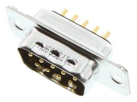 AMPHENOL COMMUNICATIONS SOLUTIONS L717DE09PV D Sub Connector, Standard, Plug, D Series, 9 Contacts, DE, Solder