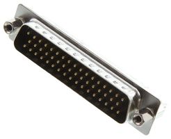 AMPHENOL COMMUNICATIONS SOLUTIONS L717SDDH50POL2RM8 D Sub Connector, Standard, Plug, SD Series, 50 Contacts, DD, Solder