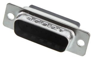 AMPHENOL COMMUNICATIONS SOLUTIONS L777HRA26P D Sub Connector Housing, 26 Positions, High Density D Sub, DA, HR Series, Plug, SPCC Body