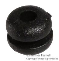 MULTICOMP PRO PV2 GROMMET PK 100 Grommet, Round, Open, 3.2 mm, PVC (Polyvinylchloride), 4.8 mm, 1.6 mm