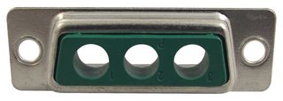 HARTING 09 69 210 0033 Combination Layout D Sub Connector, Mixed Signal, D Sub-M Series, DA-3W3, Plug, 3 Contacts, 3 Power