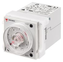 CARLO GAVAZZI FMB01DW24 Analog Timer, FMB01 Series, Multifunction, 7 Ranges, 50 ms, 300 h, 2 Changeover Relays