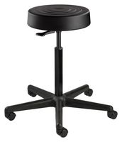BEVCO S3300 Backless Stool, ERGOLUX Series, 21" to 28.25", Polyurethane