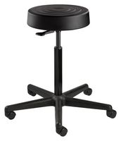 BEVCO S3500 Backless Stool, ERGOLUX Series, 24" to 34", Polyurethane
