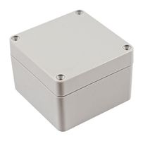 HAMMOND RZ0256 Plastic Enclosure, Small, Polycarbonate, 55.1 mm, 80 mm, 82 mm, IP65