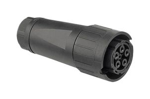 AMPHENOL SINE/TUCHEL C016 20E004 800 2 Circular Connector, Standard Circular Connector, ecomate C16-L Series, Cable Mount Receptacle