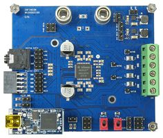 INFINEON EVALAUDIOMA12070TOBO1 Evaluation Board, MA12070, Class D Audio Power Amplifier, Audio, GUI PC Software, MERUS Series