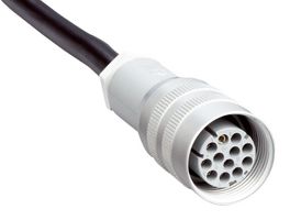 SICK DOL-0612G7M5075KM0 Cable de Sensor, Receptáculo M26, Extremo Libre, 12 Posiciones, 7 m, 23ft