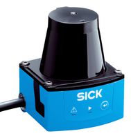 SICK TIM310-1030000 2D LiDAR Sensor, 4m, Time of Flight, PNP, 15 Pin D Sub HD Connector, 9 to 28VDC, TiM Series