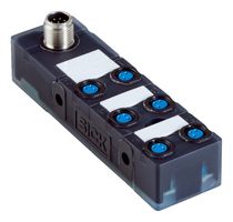 SICK Y8A36A2-C2A8000XXX Sensor Distribution Box, M12 Connector - 8 Pole, M8 Connector - 3 Pole, 6 Ports, IP65, IP67