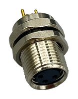 NORCOMP 856-003-213R004 Sensor Connector, VULCON M8 Circulars Series, M8, Female, 3 Positions, PCB Socket