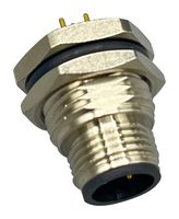 NORCOMP 860-B05-113R004 Sensor Connector, VULCON M12 Circulars Series, M12, Male, 5 Positions, PCB Pin