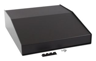 HAMMOND 1456KL3BKBK Metal Enclosure, Instrument, Aluminum, 81.5 mm, 233.4 mm, 294.9 mm, IP31