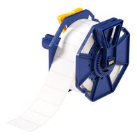BRADY J-137-2475 Label, Thermal Transfer Printable, 25.4 mm, 50.8 mm, Polyester, White