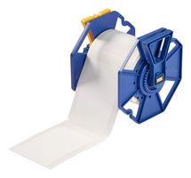 BRADY JPSL-261-2595 Label, Thermal Transfer Printable, 110 mm, 74.93 mm, Vinyl, White