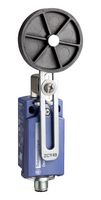 TELEMECANIQUE SENSORS XCKD2149M12 Limit Switch, Roller Lever, SPST-NO, SPST-NC, 3 A, 240 V, 0.89 in-lb, OsiSense XC Series