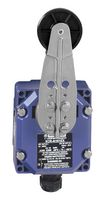 TELEMECANIQUE SENSORS XCRB121EX Limit Switch, Roller Lever, DPST-NO, DPST-NC, 3 A, 240 V, 0.45 N-m, OsiSense ATEX D Series