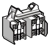 TELEMECANIQUE SENSORS XCRZ12 CONTACT BLOCK, DPST-NC, DPST-NO