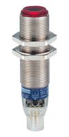TELEMECANIQUE SENSORS XUBLBPCNM12R Photoelectric Sensor, Through Beam, 100 m, PNP, M12 Connector, 12 V to 24V, OsiSense XU Series