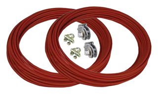 TELEMECANIQUE SENSORS XY2CZ96200 Mounting Kit and Cable, Emergency Stop Rope Pull Switch, 329.72' Length, Preventa XY2 Series