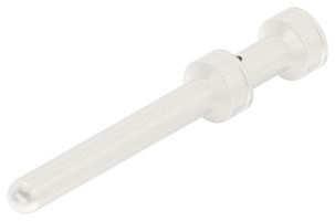 TE CONNECTIVITY T2030031010-000 Heavy Duty Connector Contact, HEM Series, Pin, 18 AWG, Crimp, 10 A, Brass