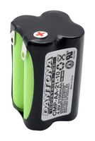 DANTONA INDUSTRIES CMP-AA-21-10 Rechargeable Battery, 4.8 V, Nickel Metal Hydride, 2.1 Ah, AA, Solder Tab, 1