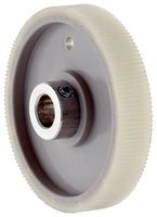 SICK BEF-MR-010020G Measuring Wheel, 10mm Solid Shaft, Ridged Surface, Plastic, 200 mm Circumference