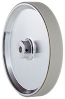 SICK BEF-MR10500APG Measuring Wheel, 10mm Solid Shaft, Ridged Polyurethane Surface, Aluminum, 500 mm Circumference