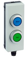 SICK ER12-SD5E8 Safety Command Device, Dual Pushbutton, 2 NO, 8 Pin M12 Connector Plug