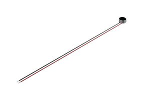 PUI AUDIO POM-2738L-LW100-R Micrófono, ECM, Ominidireccional, 2.2 kohm, -38 dB, 110 dB AOP, 60dB SNR, 2 Pines, 2 a 10 VCD