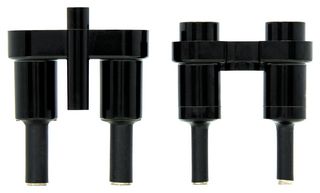 EATON BUSSMANN HEX-AB Fuse Holder, In Line, Cartridge, Crimp, 30A, 600 VAC, 2 Fuse, Class CC, 13/12" x 1-1/2", HEX Series