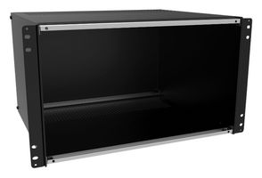 HAMMOND RMCV9058BK1 19" Case, Rack Cabinet, Black, 3U, Aluminum, Rack Mount, 132.8 mm, 216 mm, 203 mm