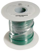 ALPHA WIRE 1557 GR005 Wire, Hook Up MIL-W-76B Type MW, PVC, Green, 16 AWG, 26 x 30AWG, 100 ft